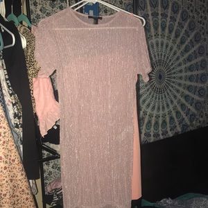 Sheer Rose Colored Dress